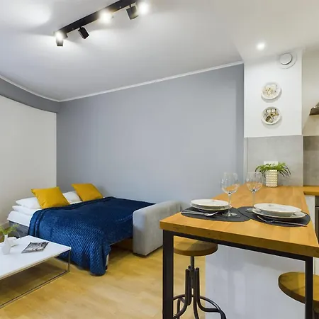 Modern And Comfortable Studios With Smart Tvs Near Pge By Noclegi Renters